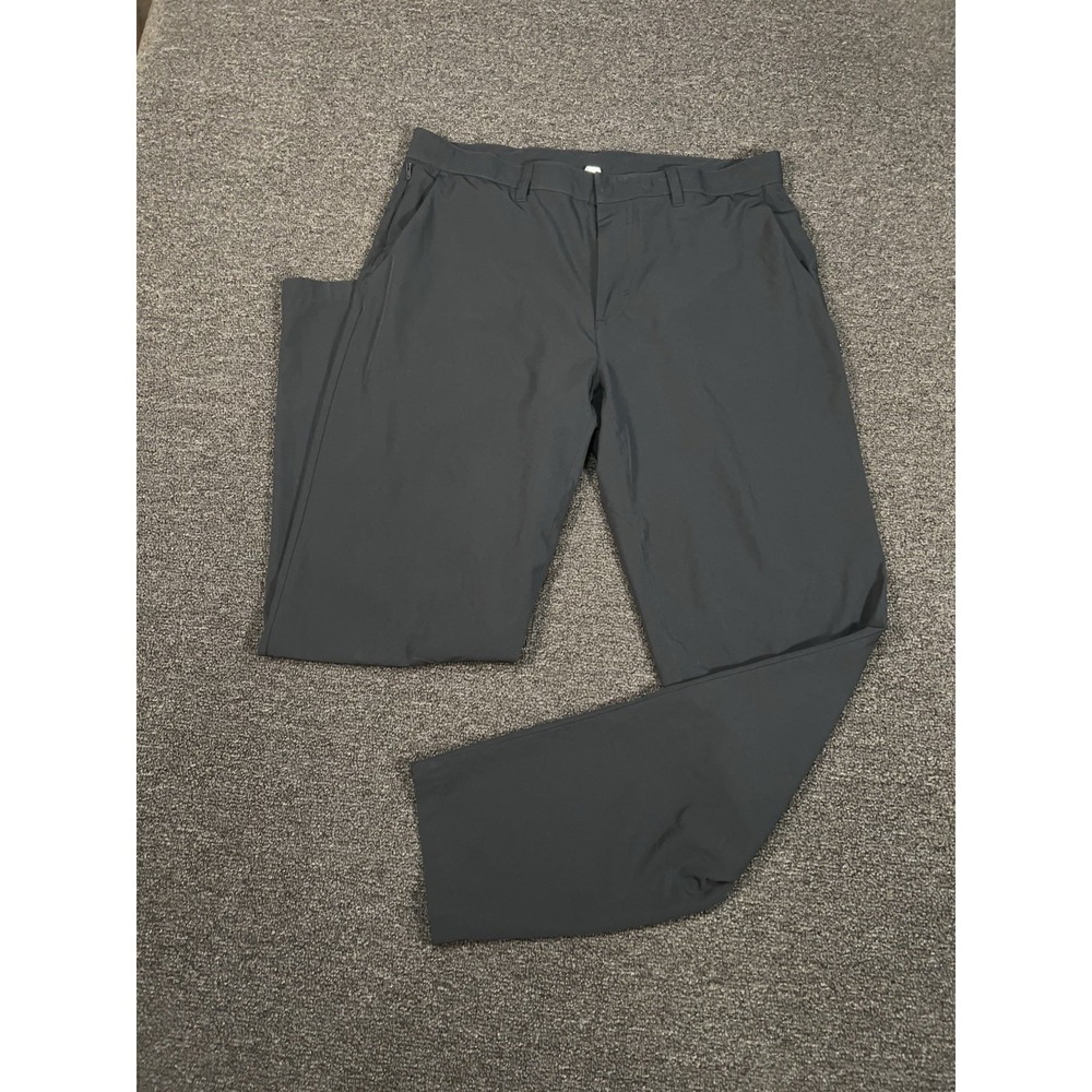Fabletics The Only Pant Mens Large Black Stretch Golf Athleisure Performance